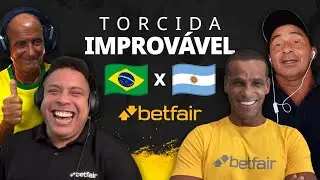 IMPERDÍVEL! TORCEDORES SÃO SURPREENDIDOS POR LENDAS DO FUTEBOL COM DESAFIO INUSITADO!
