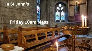 Friday 30 Jan 10am in St John's