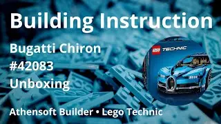 Lego Technic Bugatti 42083 001 unboxing #lego #technic #unboxing