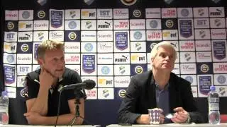 Presskonferens efter Östers IF-Hammarby IF 2014-06-29