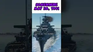 War Thunder Bismarck Vs Swordfish Moment #warthundernews
