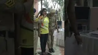 Girls height measurement Police Constable physical test.