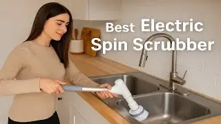 Best Electric Spin Scrubber | YKYI Cordless Cleaning Brush with 8 Heads Review