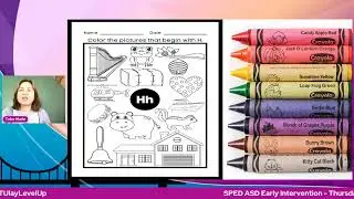 SPED ASD Early Intervention  - Thursday Q3 Week 6 #ETUlayLevelUp