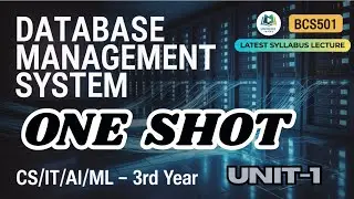 Unit 1 | ONE SHOT | DATABASE MANAGEMENT SYSTEM | BCC302/BCC402 | CSE/IT/AI/ML/DS and Allied Branches