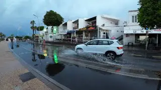 🎄🎅🌧🌧🌧 PUERTO DEL CARMEN LANZAROTE SPAIN 🌧🌧🌧🌴 🇮🇨 🇪🇸 