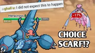 CHOICE SCARF MEGA HERACROSS SUPRISES EVERYONE IN FORMEMONS