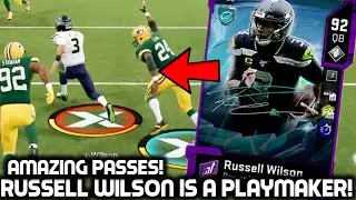 RUSSELL WILSON MAKES CRAZY PLAYS & PASSES! Madden 20 Ultimate Team