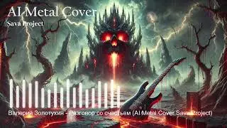 Валерий Золотухин - Разговор со счастьем (AI Metal Cover Sava Project)