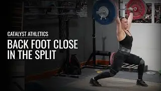 Split Jerk Cue - Slide the Back Foot