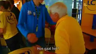 Mathieu Van der Poel verrast opa Raymond Poulidor - Vive Le Vélo 2014