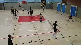 Slip against switching defense, both players fake screens, roll and pop early