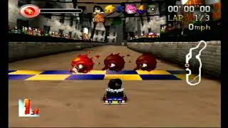 Chocobo Racing NSTC Version #7 - Grand Prix Mode Bahamut Class Races + Mirror Mode