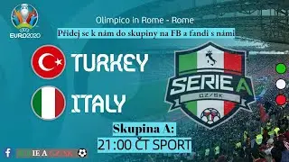 ▶️ TURKEY - ITALY ( ( Group A: 21:00, Rome) ) 2021 ⚽ PES 🎮 MAGICK&Yacute; Z&Aacute;VĚR !