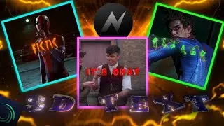 Professional 3D Text Pack for Node Video