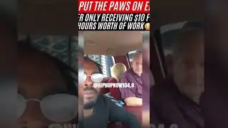Man receives $10 for 3 hours of work 😳 #viral