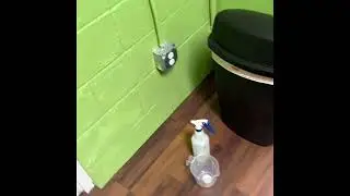 VCT Wax Removal & Finish at the Charlotte Academy of Music