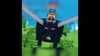The adventure of wandering kid to save the green villager that turn into zombie|#minecraft#story