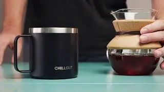 CHILLOUT LIFE Stainless steel Vacuum Insulated Mug, 16 oz