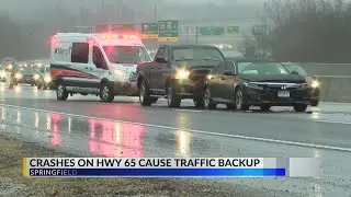 Non-injury accident causes backup on US-65 southbound