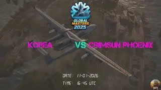 GLOBAL MASTER 2025 || PO - Upper || R2 || KOREA vs CRIMSUN PHOENIX