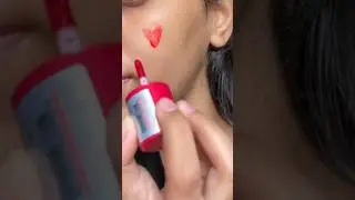 Reviewing Etude lip & cheek tint Shade- Cherry #tint #cheektint #liptint #etude #makeup