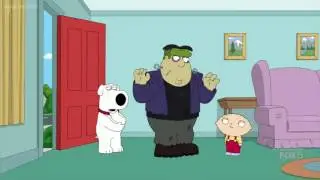 Family guy Stewie fights his fear of Monsters