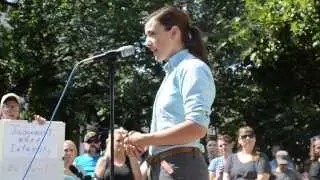 Todd Baugh protest pt 2
