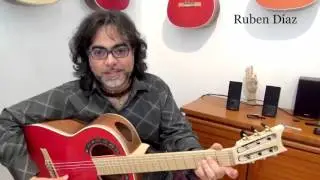 Understanding modal harmony in flamenco 1 / Ruben Diaz modern guitar lesson CFG Spain
