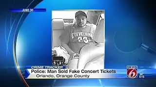 Police: man sold fake concert tickets