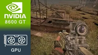 STALKER Call Of Pripyat Gameplay GeForce 8600 GT (256MB VRAM)