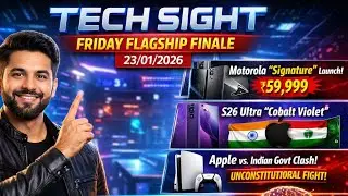MOTOROLA SIGNATURE LAUNCHED! 📱 | Apple vs India Govt War! ⚖️ | Human Brain Storage Secret 🧠