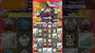 The right way of farming Tapu Lele in Pok&eacute;mon Shuffle. (Itemless)