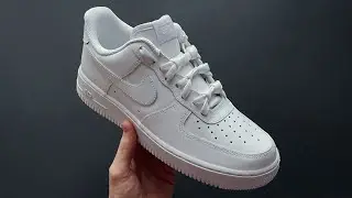 Новый способ шнуровки кроссовок Nike Air Force 1 Low | Простой и стильный урок по шнуровке AF1
