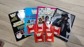 WWF Merlin Hasbro Wrestling Sticker Albums 90s Nostalgia
