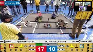 FTC 9794 + 12873 McHenry Qualifier Q14 - 159 Points