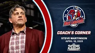 Coach of the Year & Game 2 Prep | 4.18.25 | Coach's Corner