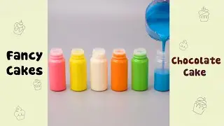 Creative Colorful Dessert Decorating Idea