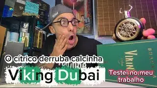 Teste de proje&ccedil;&atilde;o, fixa&ccedil;&atilde;o e elogios do Perfume &Aacute;rabe Viking Dubai
