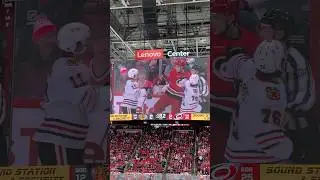 Carolina Hurricanes Fight! Alexander Nikishin #nhlcanes #nhl #alexandernikishin #letsgocanes