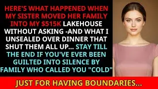 Parents Promised Sister “We’re Moving In!” to My $515K Lakehouse—Then Called Me Cruel for Saying No