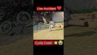 Live Cycle Accident 💔😭#viralvideo #shortvideo #trending #automobile #funny #youtubeshorts