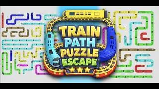 Train Path Puzzle Escape - Arrow Puzzle Game - Snake Puzzle Game