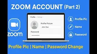 Zoom Account Customize|zoom password change|zoom account|