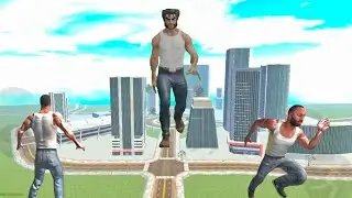 Franklin vs Logan X Mean in Indian Bikes Driving 3D