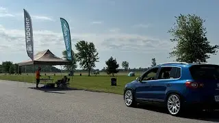 VR6 Tiguan hits the track at Grand Bend Motorplex - Euroklassik 2025