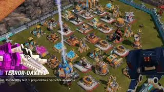 Transformers earth wars terrordaxtyl opening