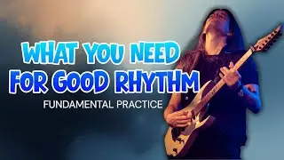 How to get good rhythm I chord strumming guitar practice