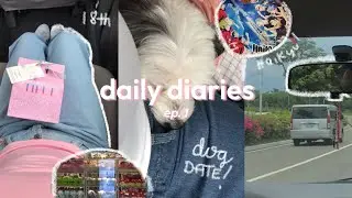 luna diaries | attended a debut, family date, taking our dog out for a dog date, shopping 💸🐶💗