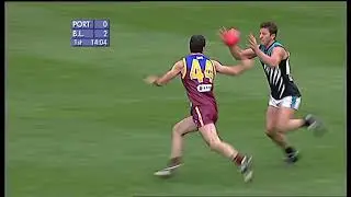 Josh Carr and Brendon Lade 2004 AFL Grand Final Port Adelaide V Lions
